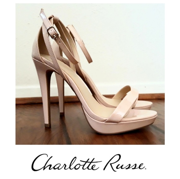 "BRAND NEW" Charlotte Russe Heels size 8W - Picture 1 of 5